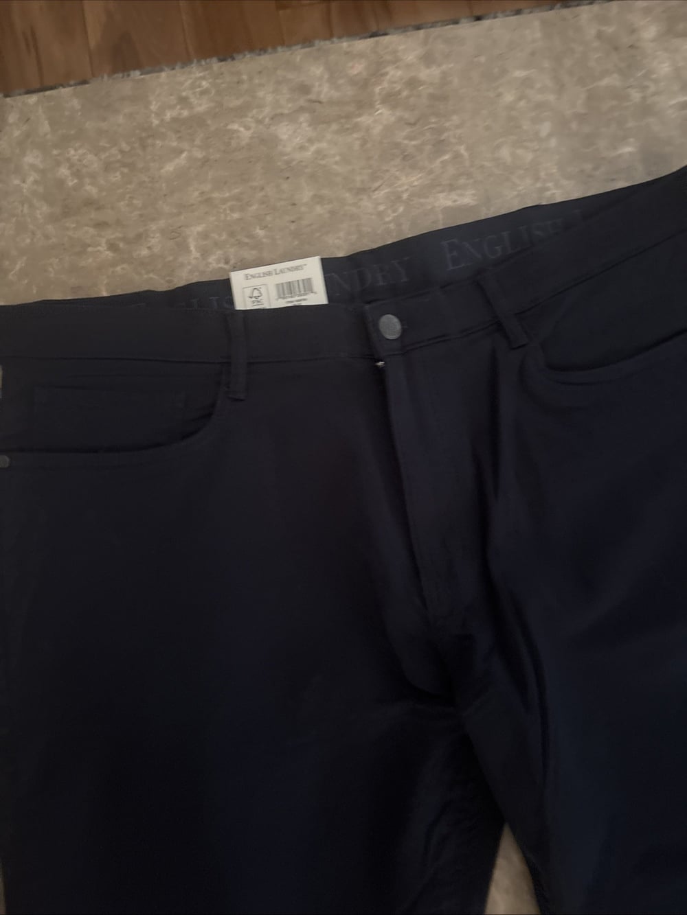 English Laundry Men's Straight Fit 5 Pocket Pants, Blue, Size 40x29 — image 2 of 5